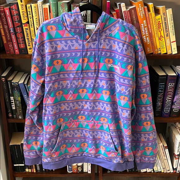 Columbia Men's Vibrant Patterned Hoodie - Picture 1 of 5